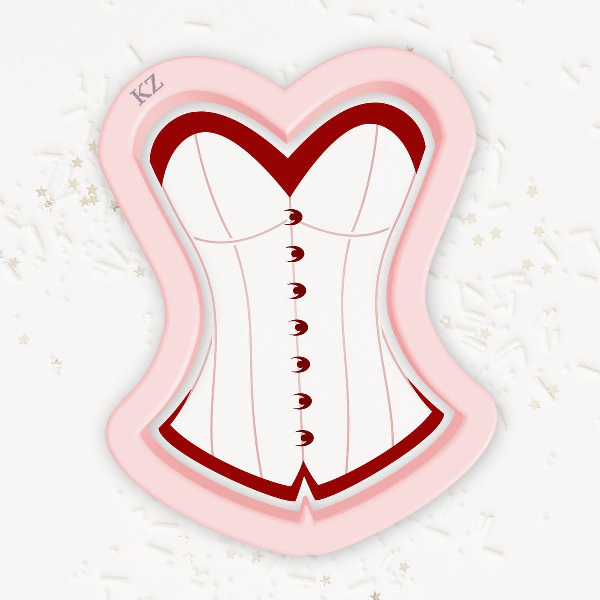 Cookie Cutters Corset – Cookie Cutter & Stencil Set