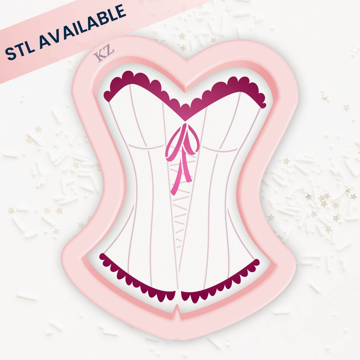 Cookie Cutters Corset – Cookie Cutter &amp; Stencil Set