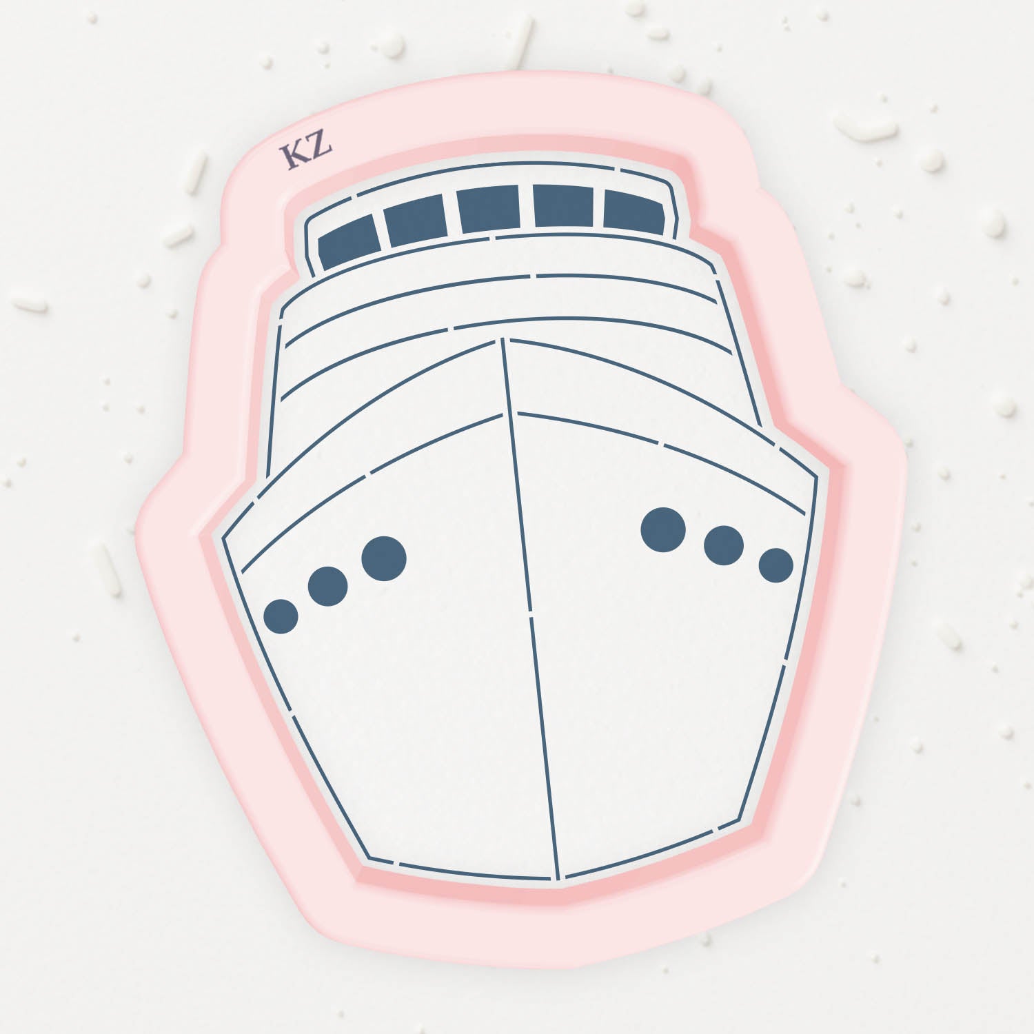 Cookie Cutters Cruise Ship Cutter/Stencil
