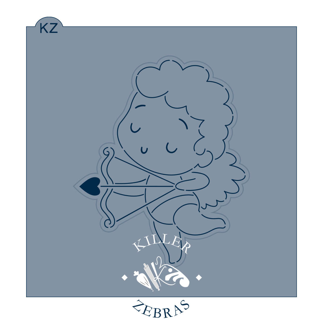Cookie Cutters Cupid Cutter/Stencil