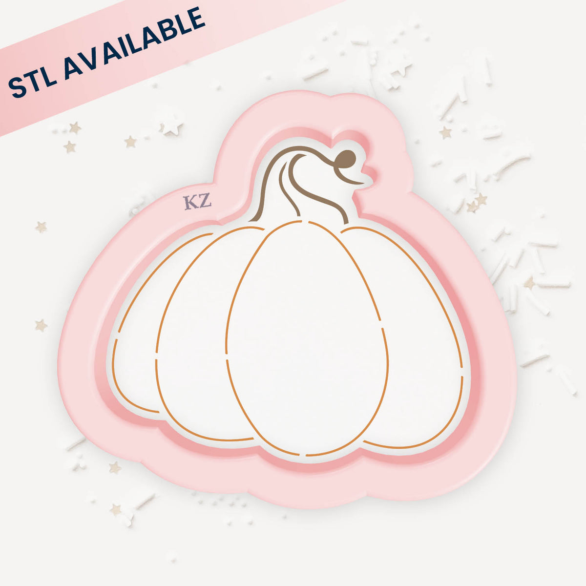 Cookie Cutters Curly Vine Pumpkin Cutter/Stencil