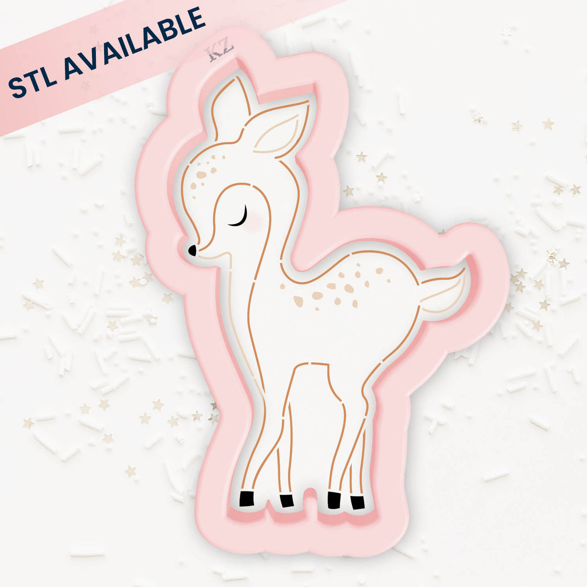 Cookie Cutters Deer – Cookie Cutter &amp; Stencil Set