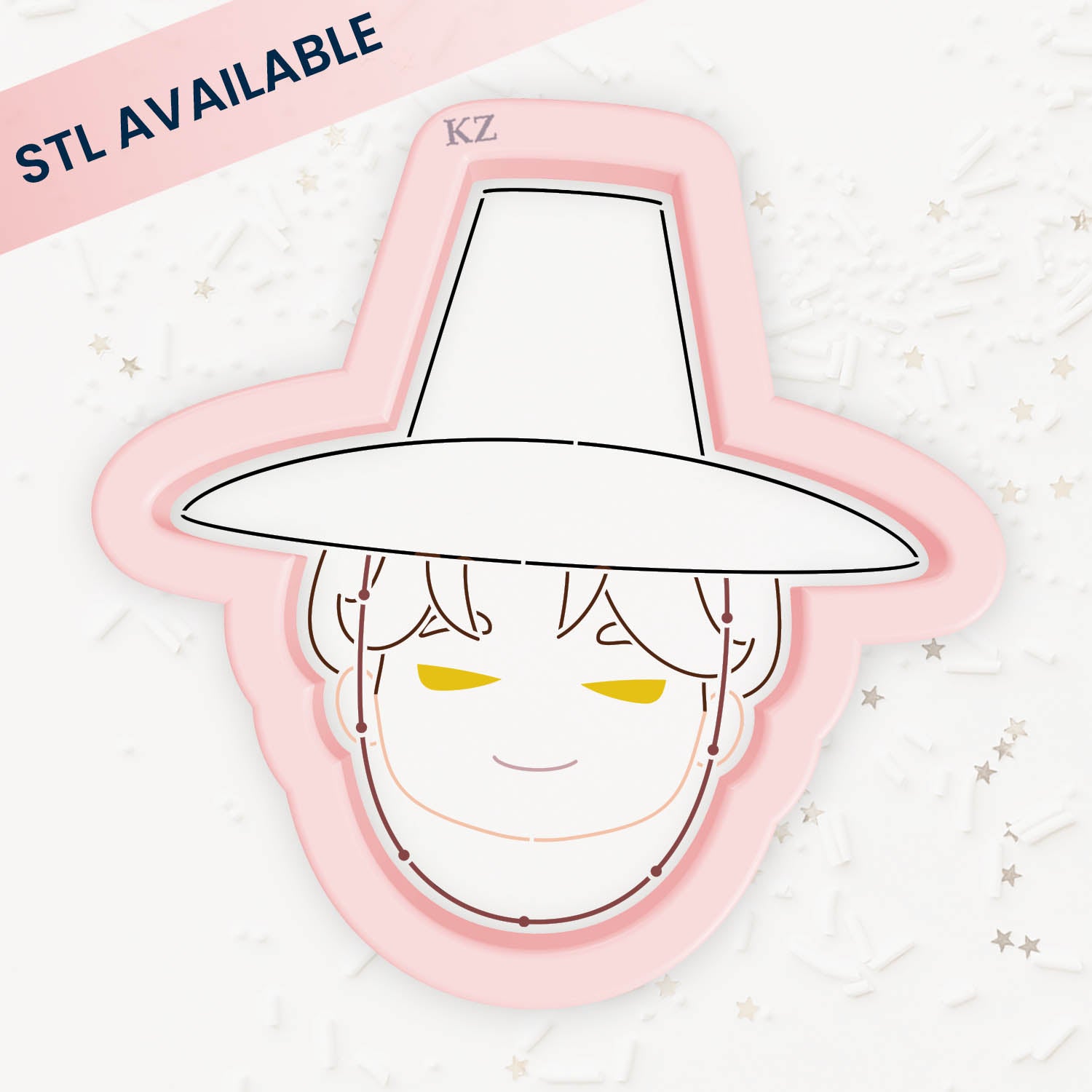 Cookie Cutters Demon Boy – Cookie Cutter & Stencil Set