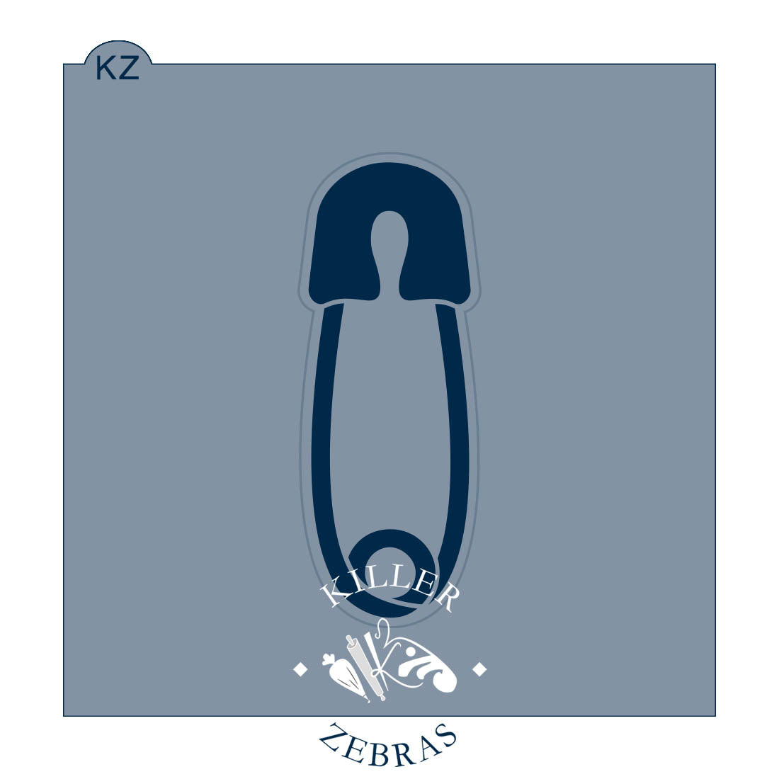 Cookie Cutters Diaper Pin Cutter/Stencil