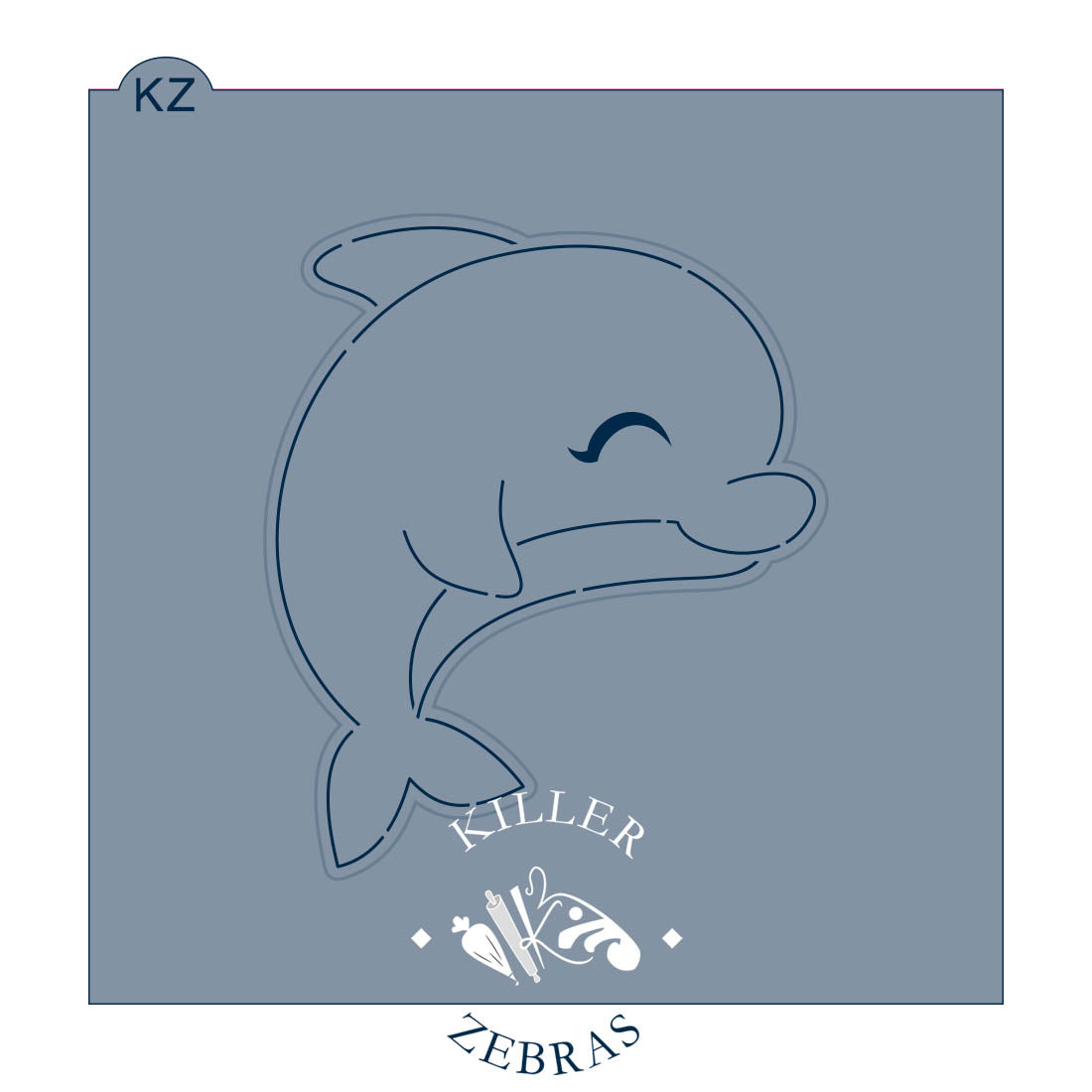 Cookie Cutters Dolphin Cutter/Stencil