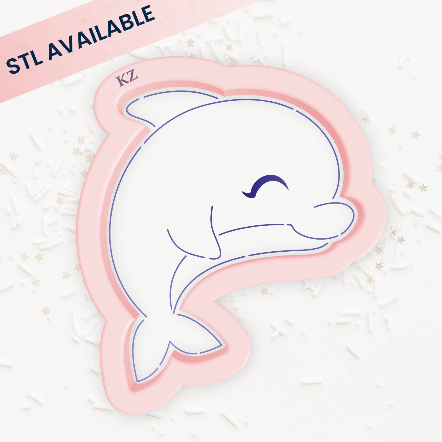 Cookie Cutters Dolphin Cutter/Stencil