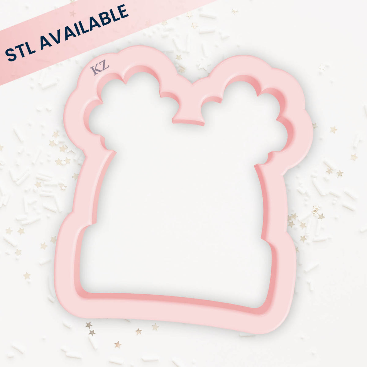 Cookie Cutters Double Pom Hat Cutter