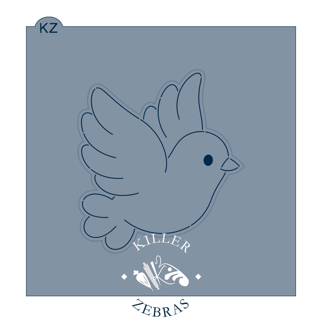 Cookie Cutters Dove – Cookie Cutter &amp; Stencil Set