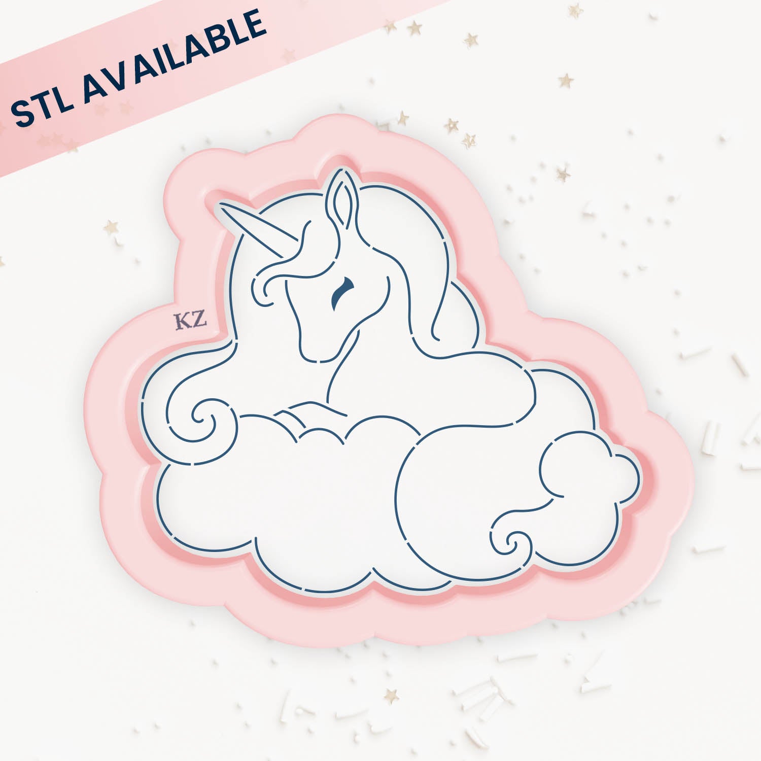 Cookie Cutters Dreamy Unicorn – Cookie Cutter & Stencil Set