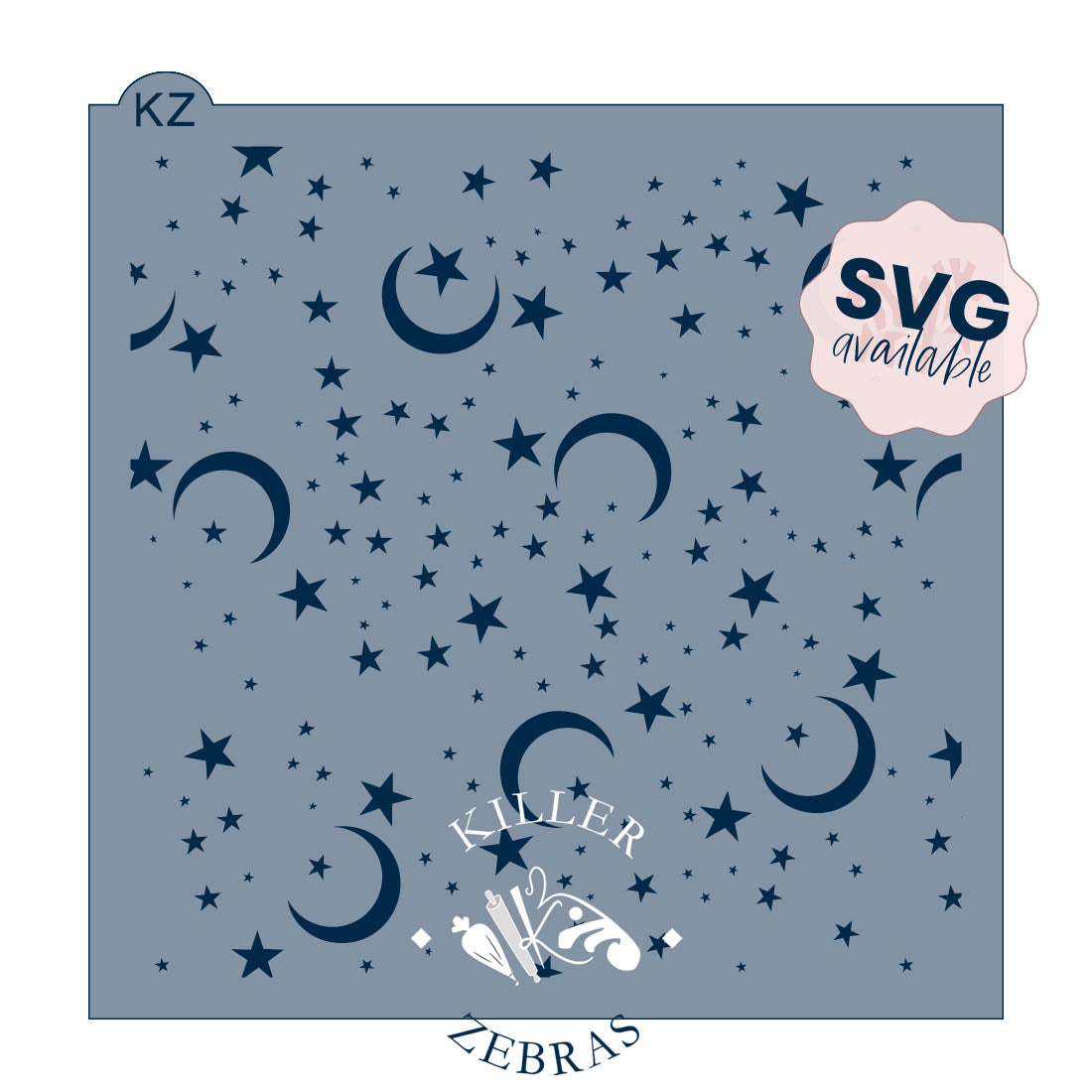 5.5 x 5.5 Stencil Dreamy Stencil