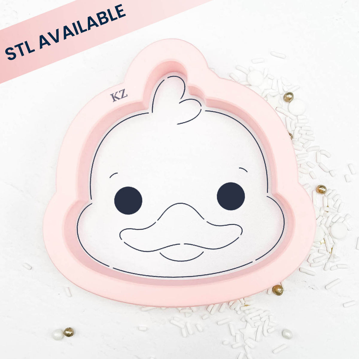 Cookie Cutters Duck Head Cutter/Stencil