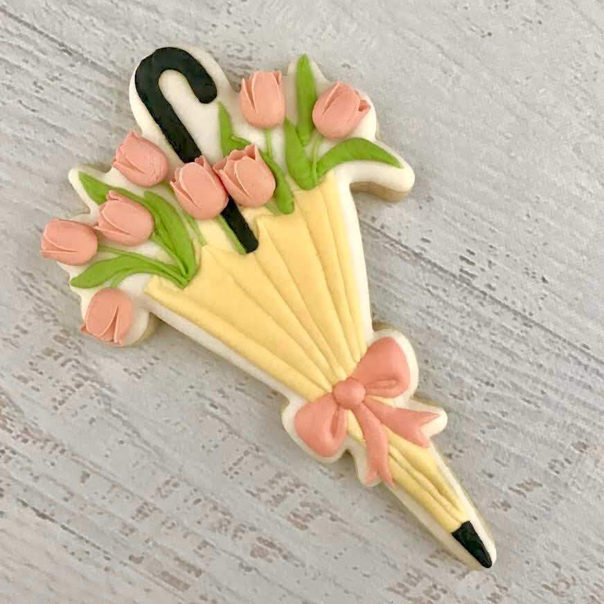 Cookie Cutters Spring Parasol Cutter/Stencil Cutter only