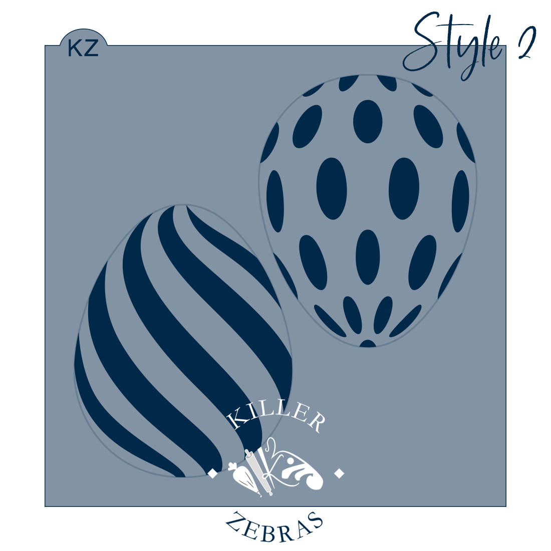 Cookie Cutters Easter Egg – Cookie Cutter & Stencil Set