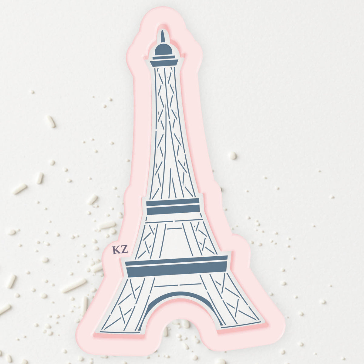Cookie Cutters Eiffel Tower – Cookie Cutter &amp; Stencil Set