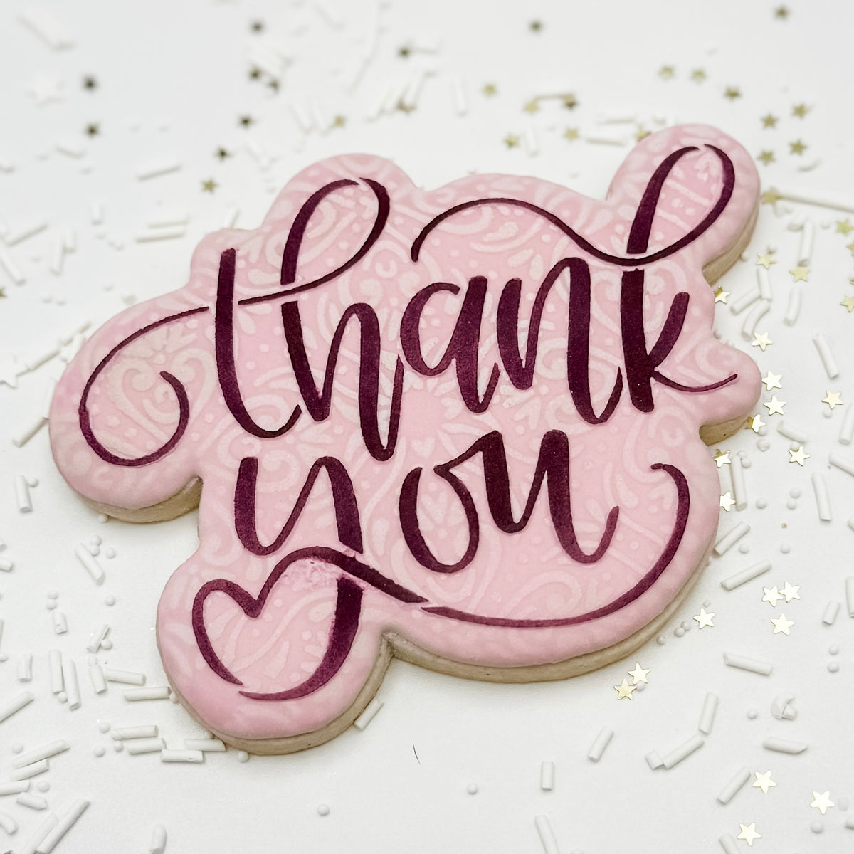 Cookie Cutters Thank You Hand Lettered (Style 3)