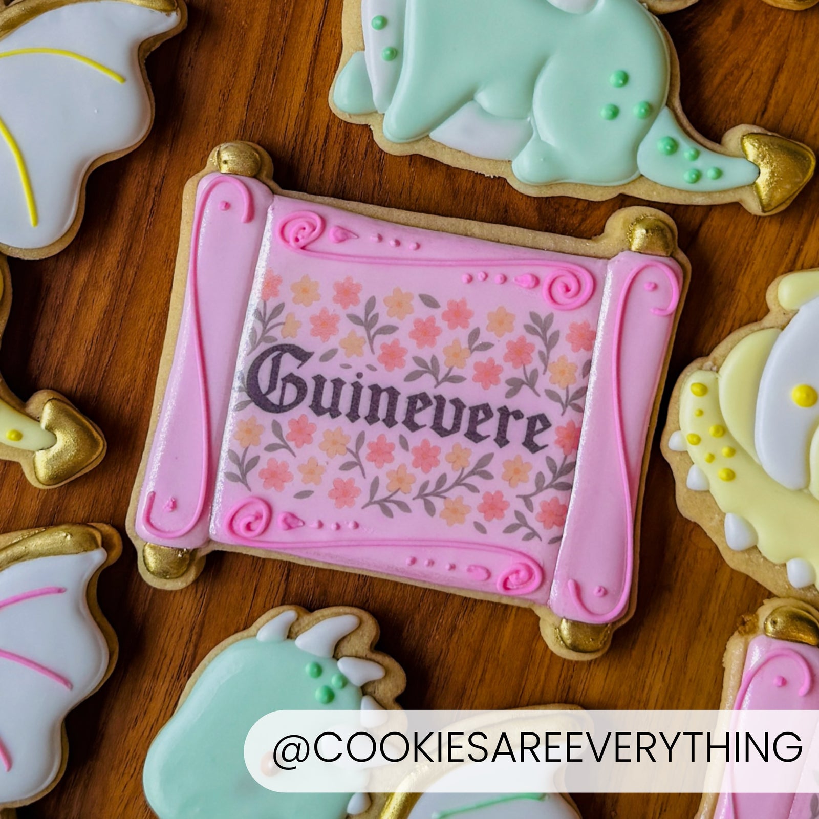 Cookie Cutters Fairytale Scroll Cutter/Stencil