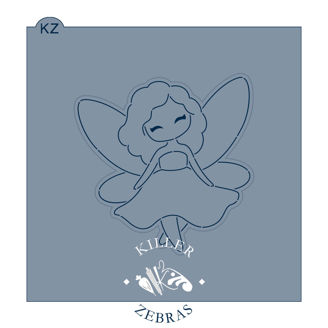 Cookie Cutters Fairies Cutter/Stencil Set of 3