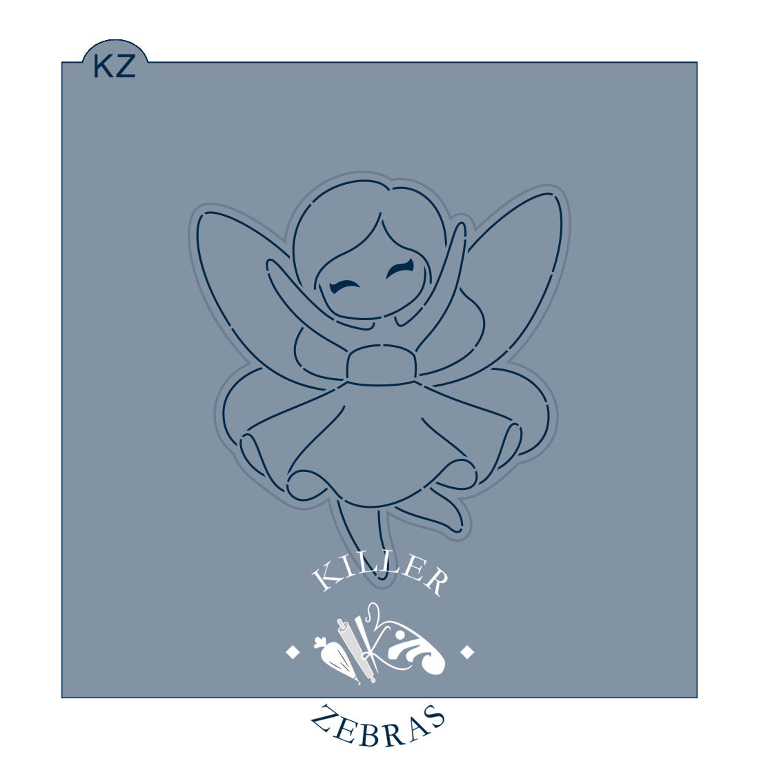 Cookie Cutters Fairies Cutter/Stencil Set of 3