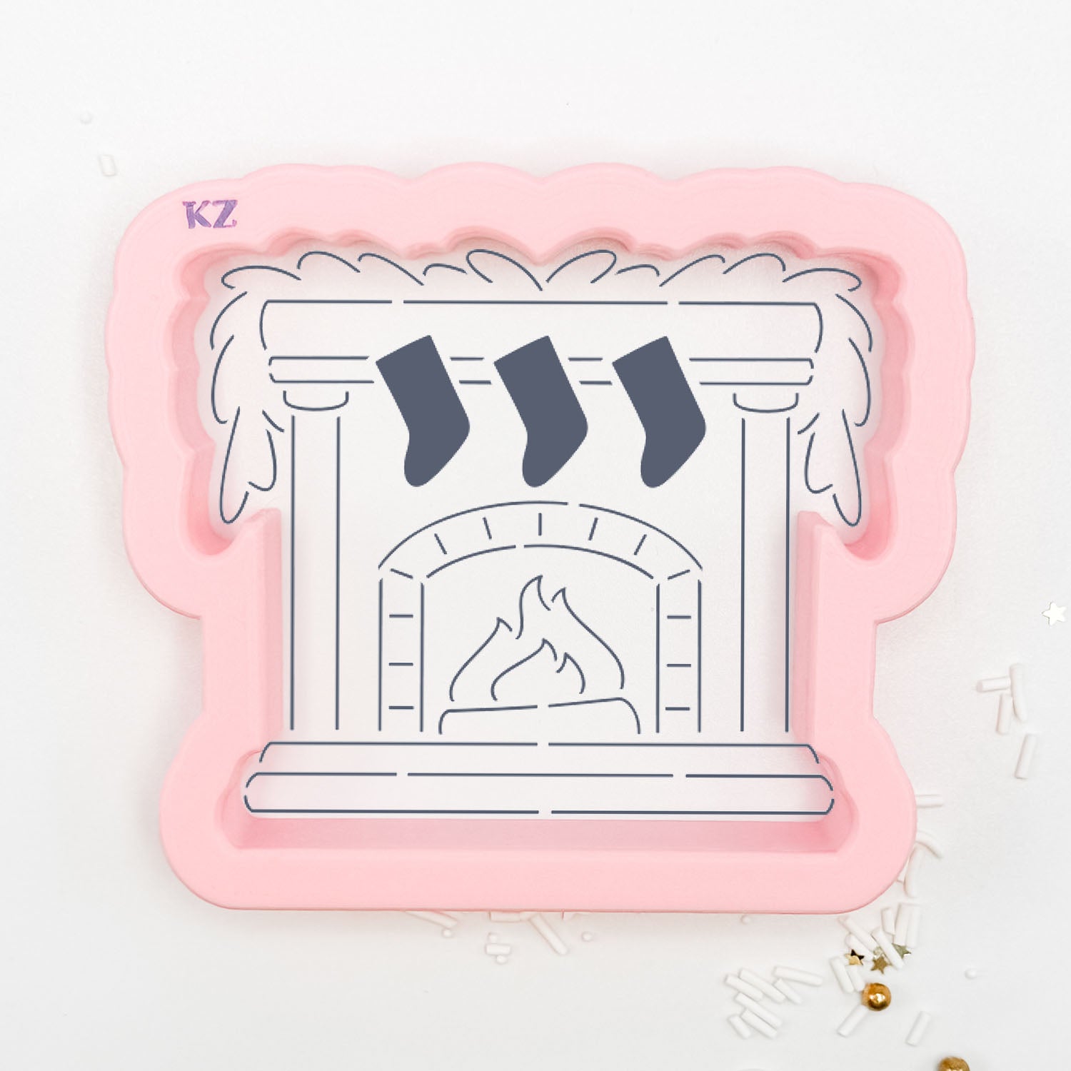 Cookie Cutters Fireplace Cutter/Stencil