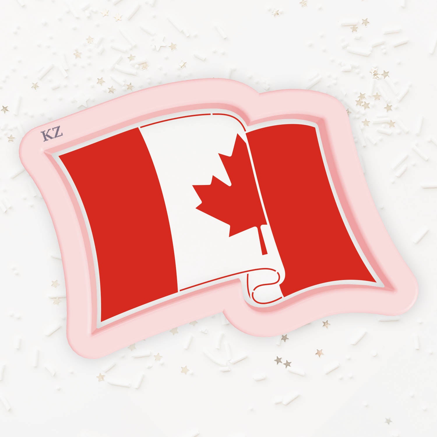 Cookie Cutters Flag Cutter/Stencil Cutter Canadian Flag