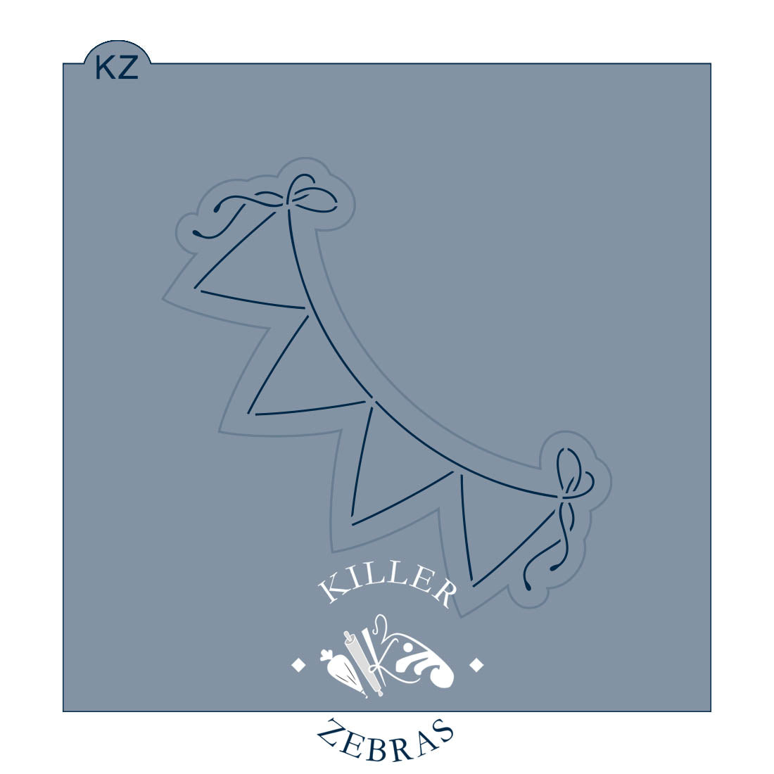 Cookie Cutters Flag Banner Cutter/Stencil