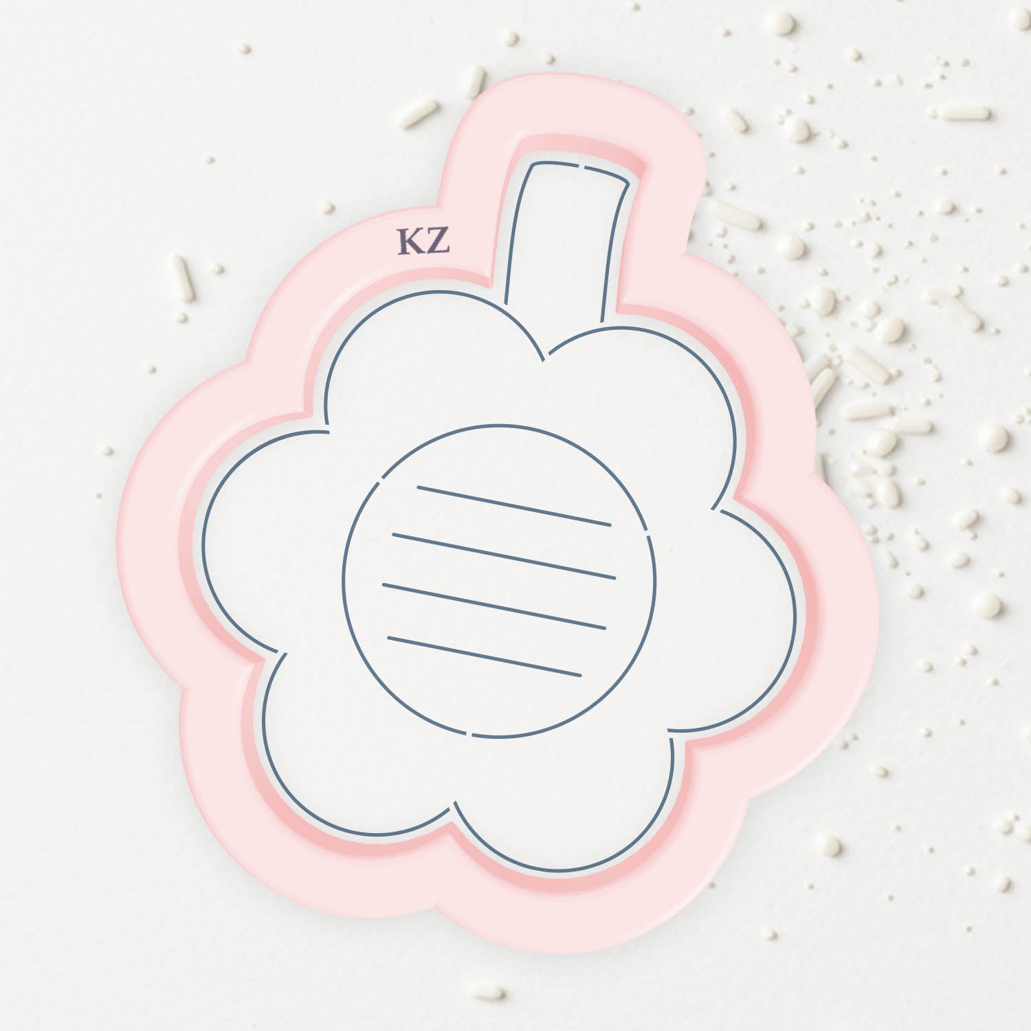 Cookie Cutters Flower Tag – Cookie Cutter & Stencil Set