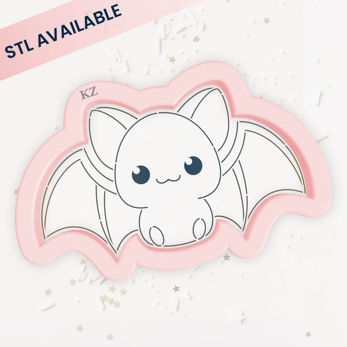 Cookie Cutters Flying Bat Cutter/Stencil