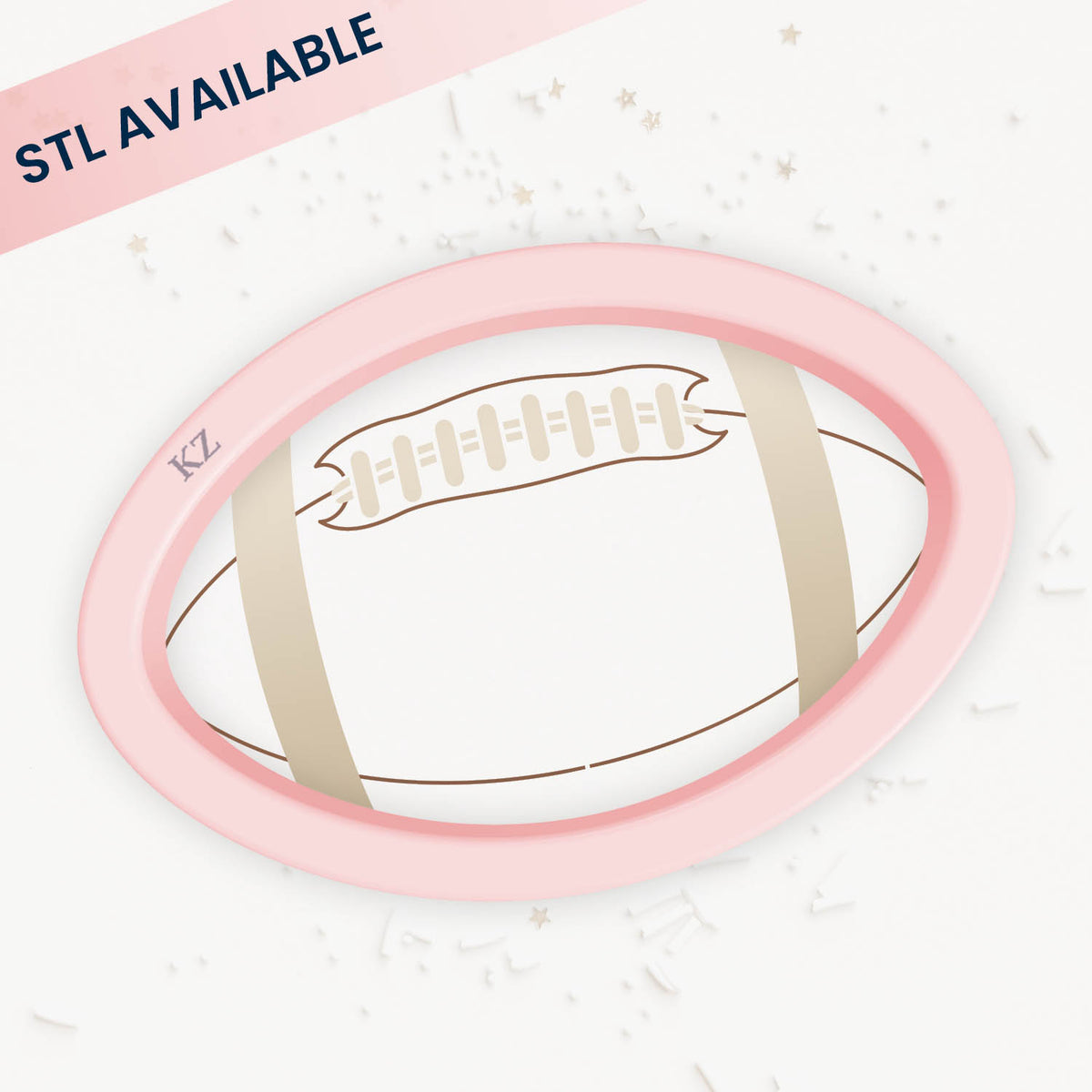 Cookie Cutters Football Cutter/Stencil