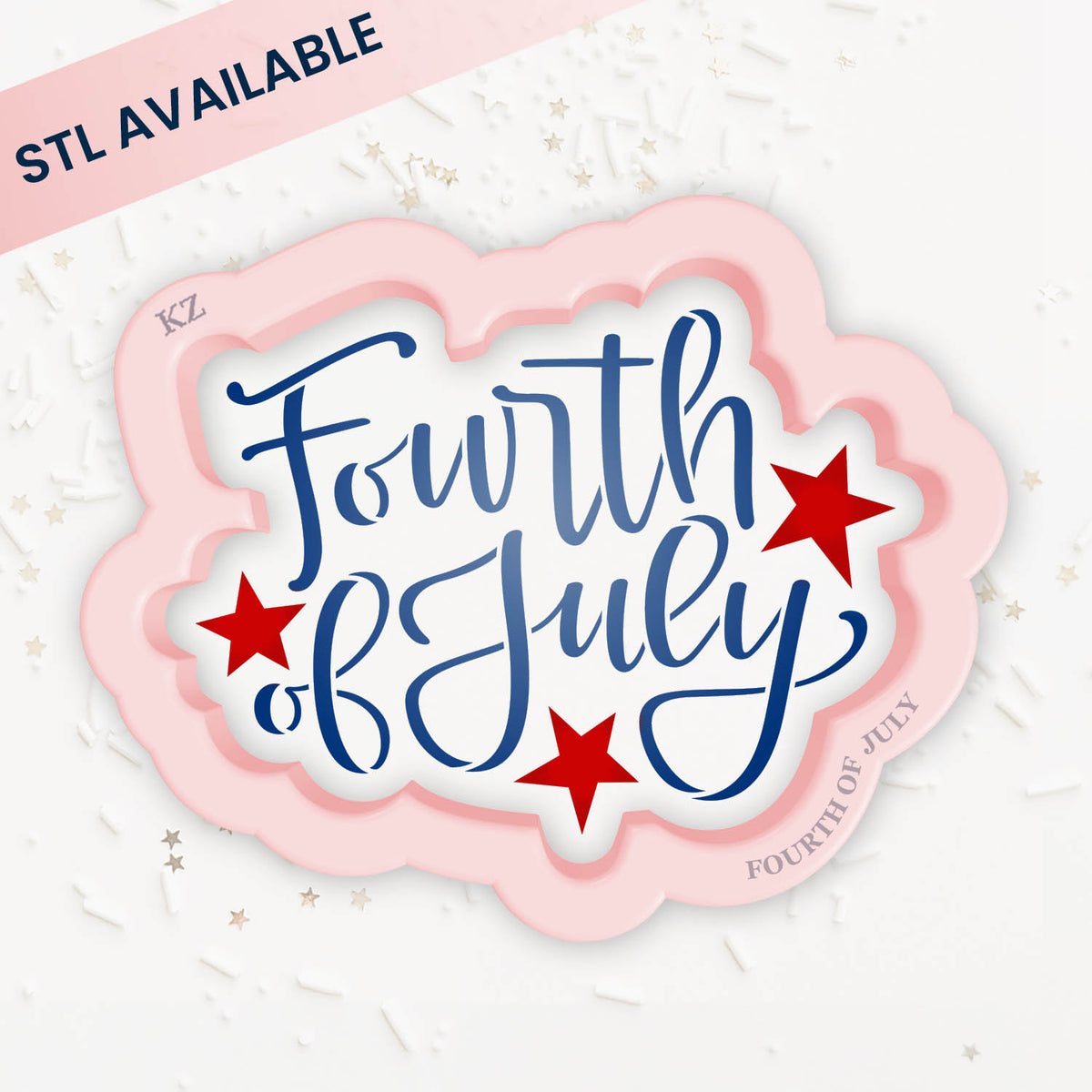 Cookie Cutters Fourth of July – Cookie Cutter &amp; Stencil Set