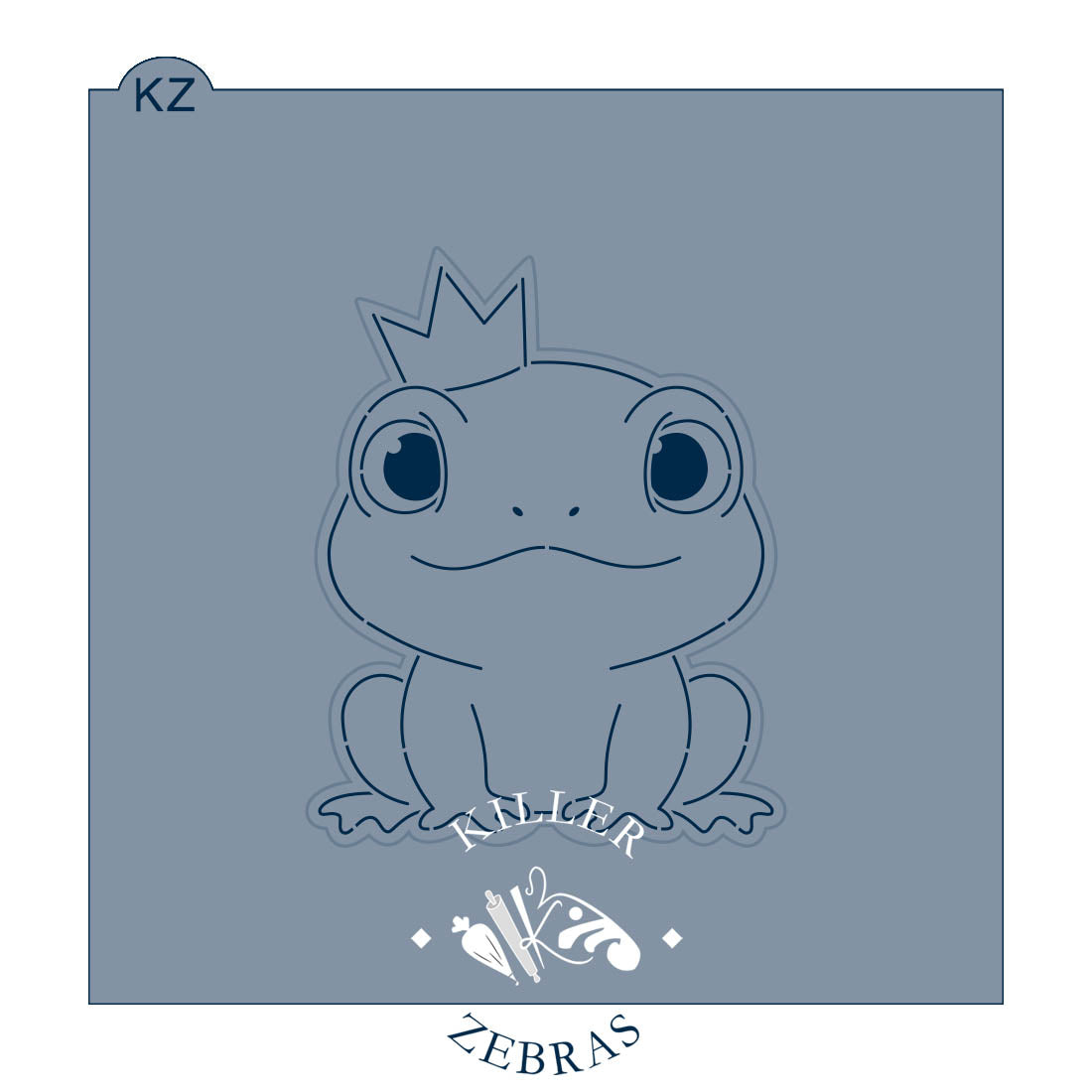 Cookie Cutters Frog Prince Cutter/Stencil