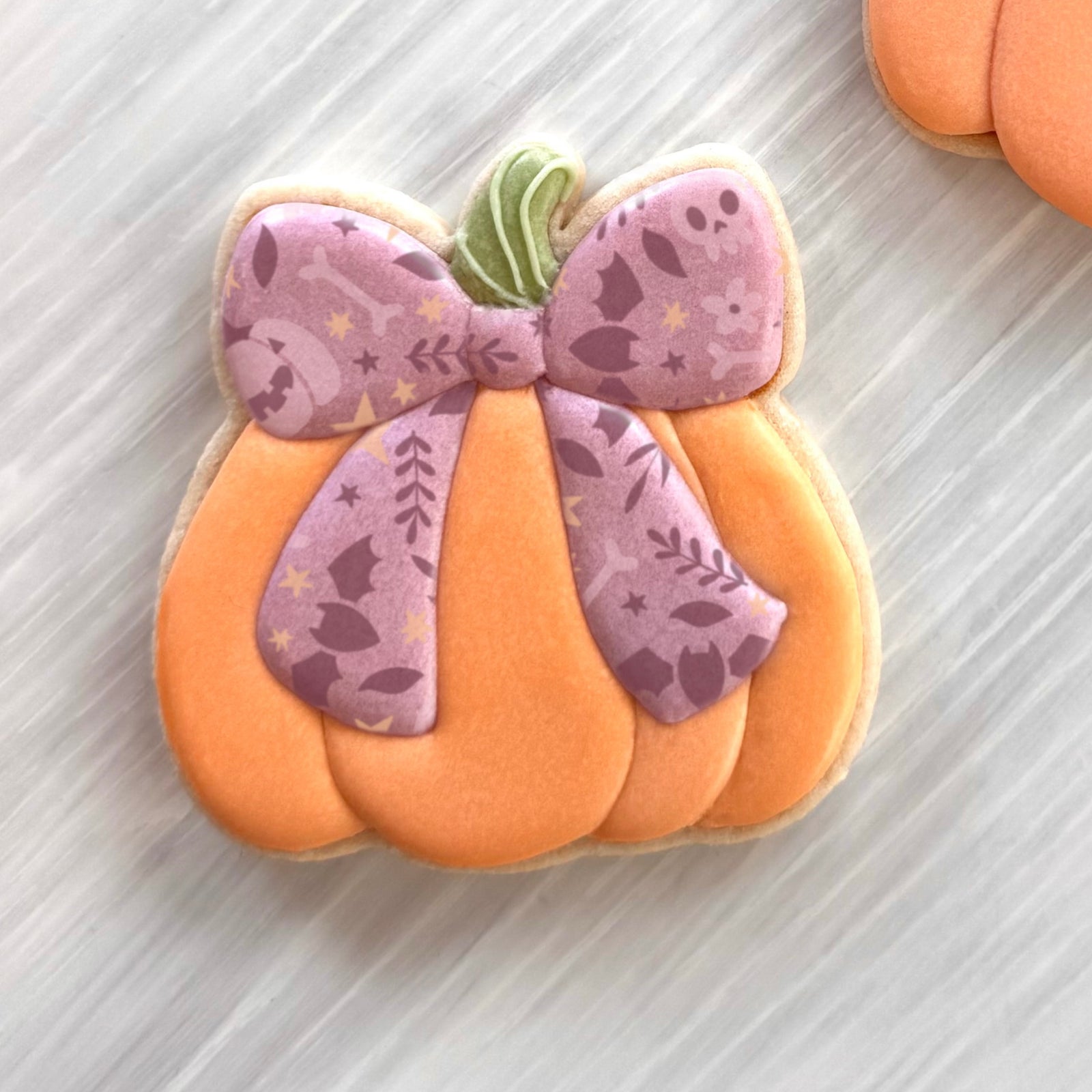Cookie Cutters Pumpkin with Bow Cutter/Stencil