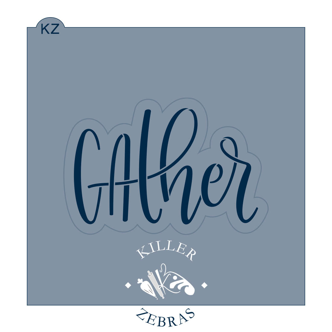 Cookie Cutters Gather – Cookie Cutter &amp; Stencil Set