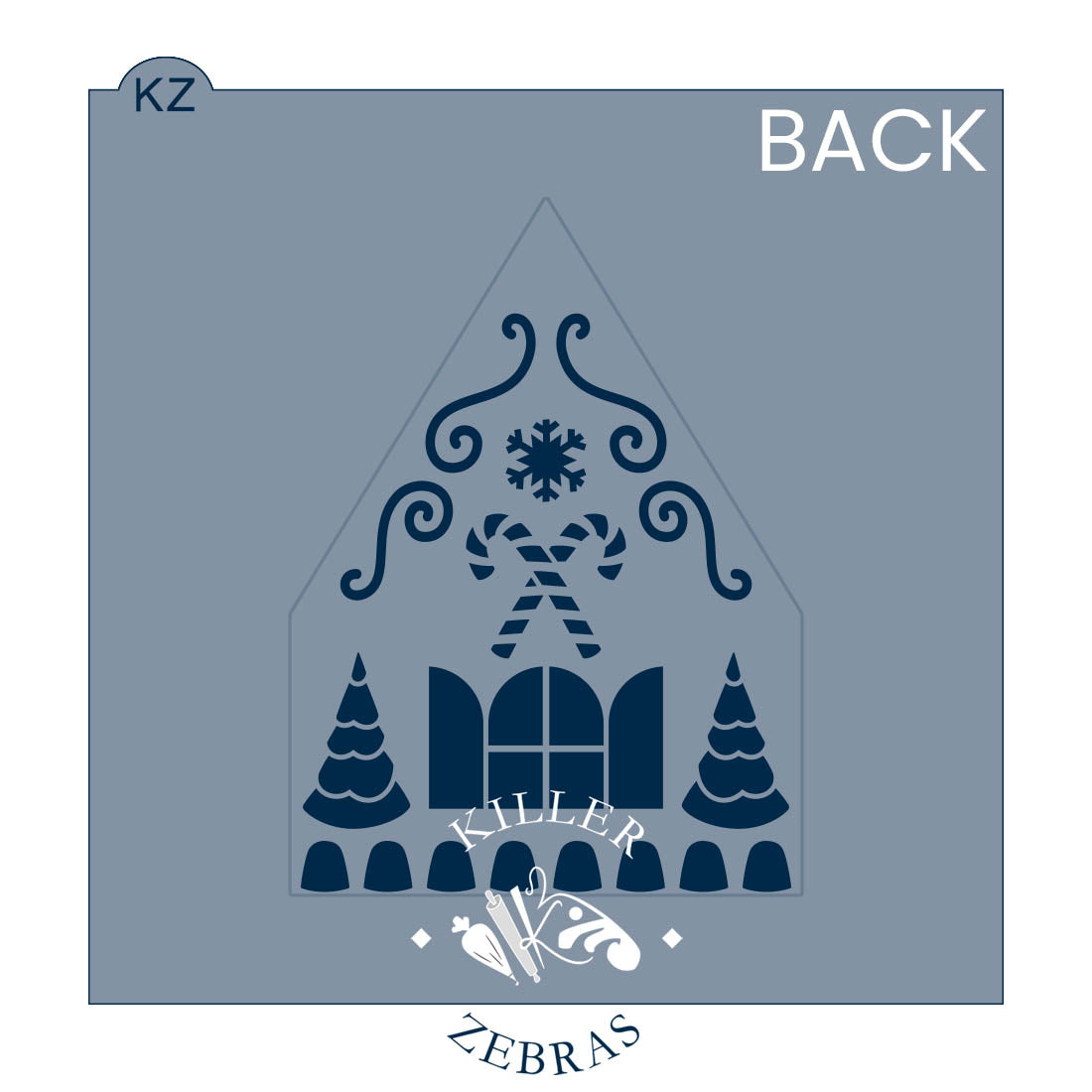 Cookie Cutters Gingerbread House 3D