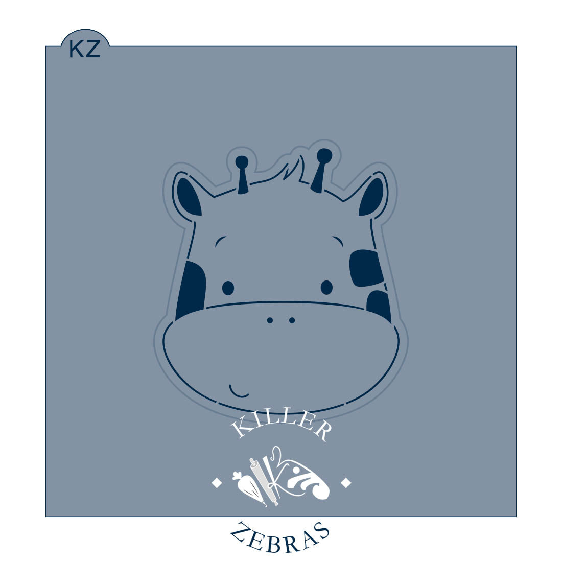 Cookie Cutters Giraffe – Cookie Cutter & Stencil Set