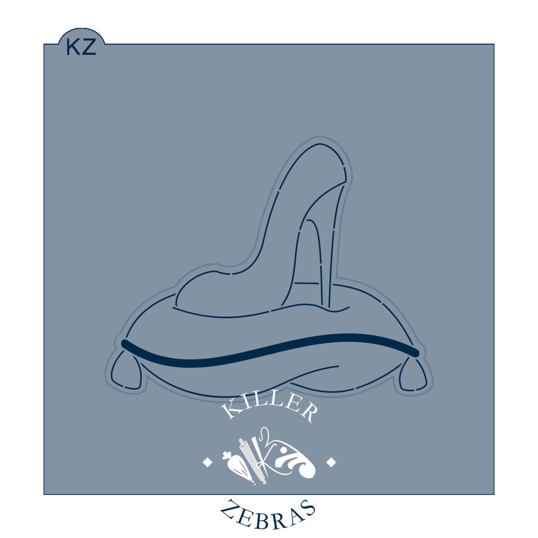 Cookie Cutters Glass Slipper Cutter/Stencil