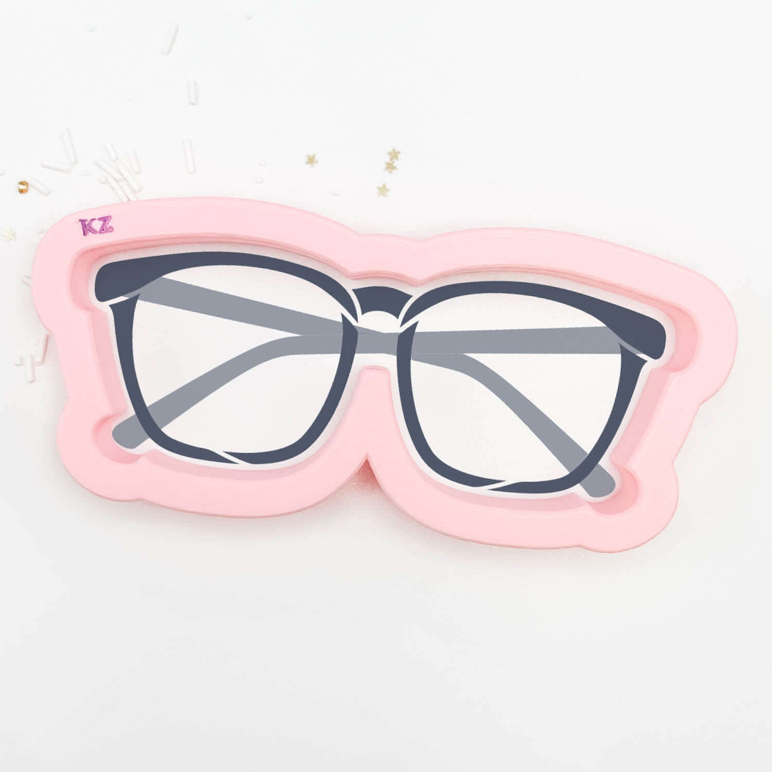 Cookie Cutters Glasses – Cookie Cutter & Stencil Set