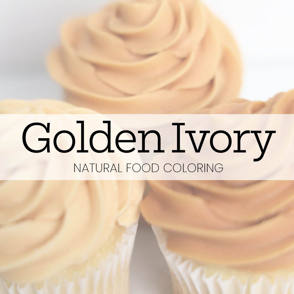 Natural Gel Color Natural Icing Color – Golden Ivory | The Sugar Art