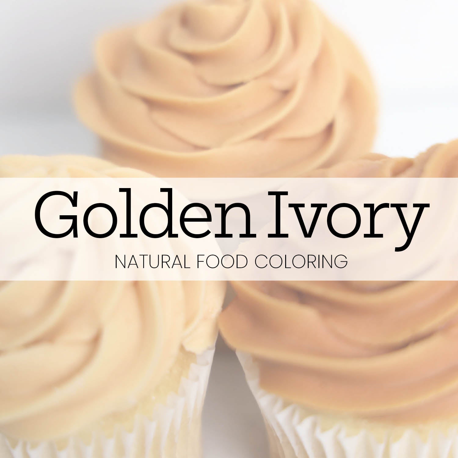 Natural Gel Color Natural Icing Color – Golden Ivory | The Sugar Art
