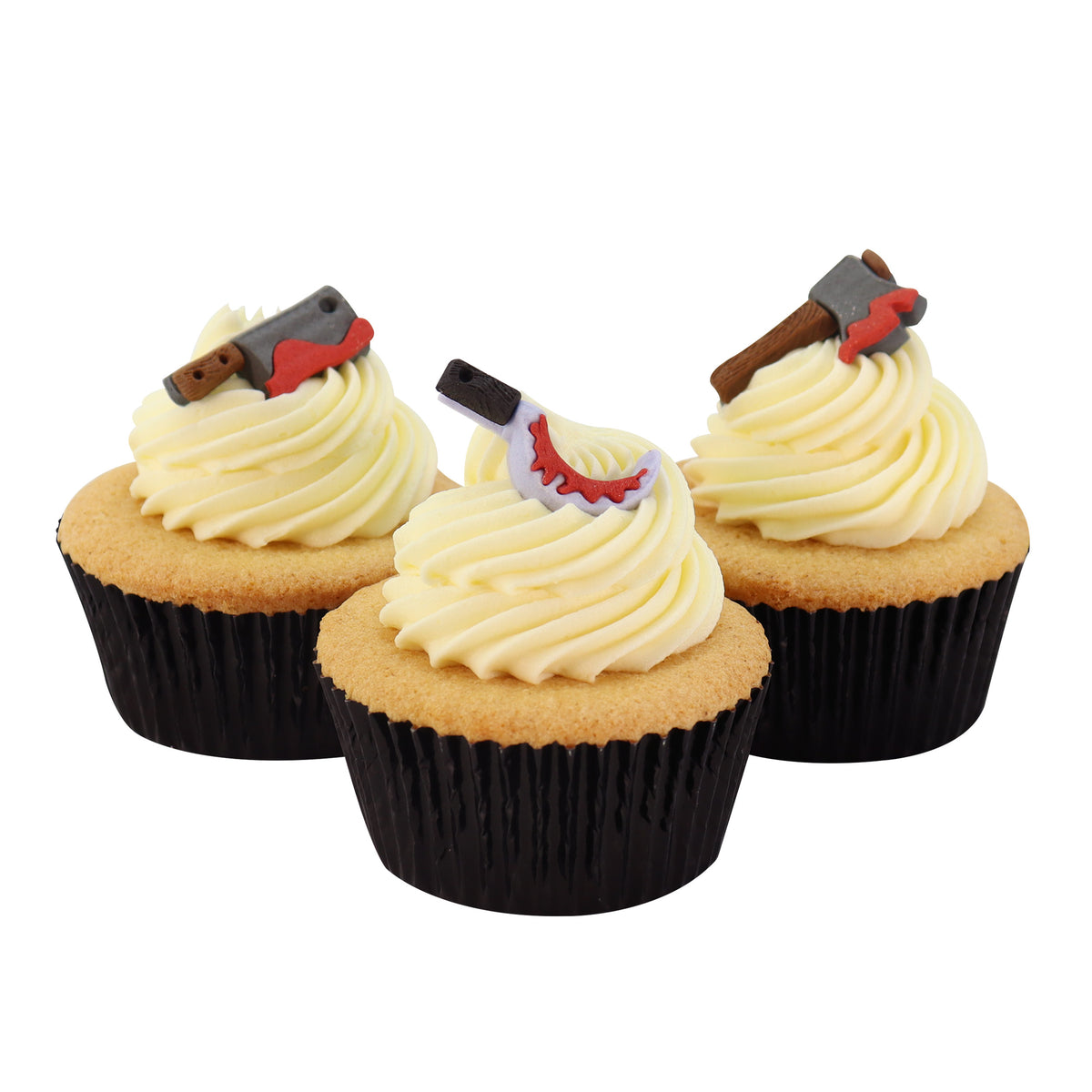 Sprinkles PME Halloween Edible Sugar Decorations - Bloody Knives (Pack of 12)