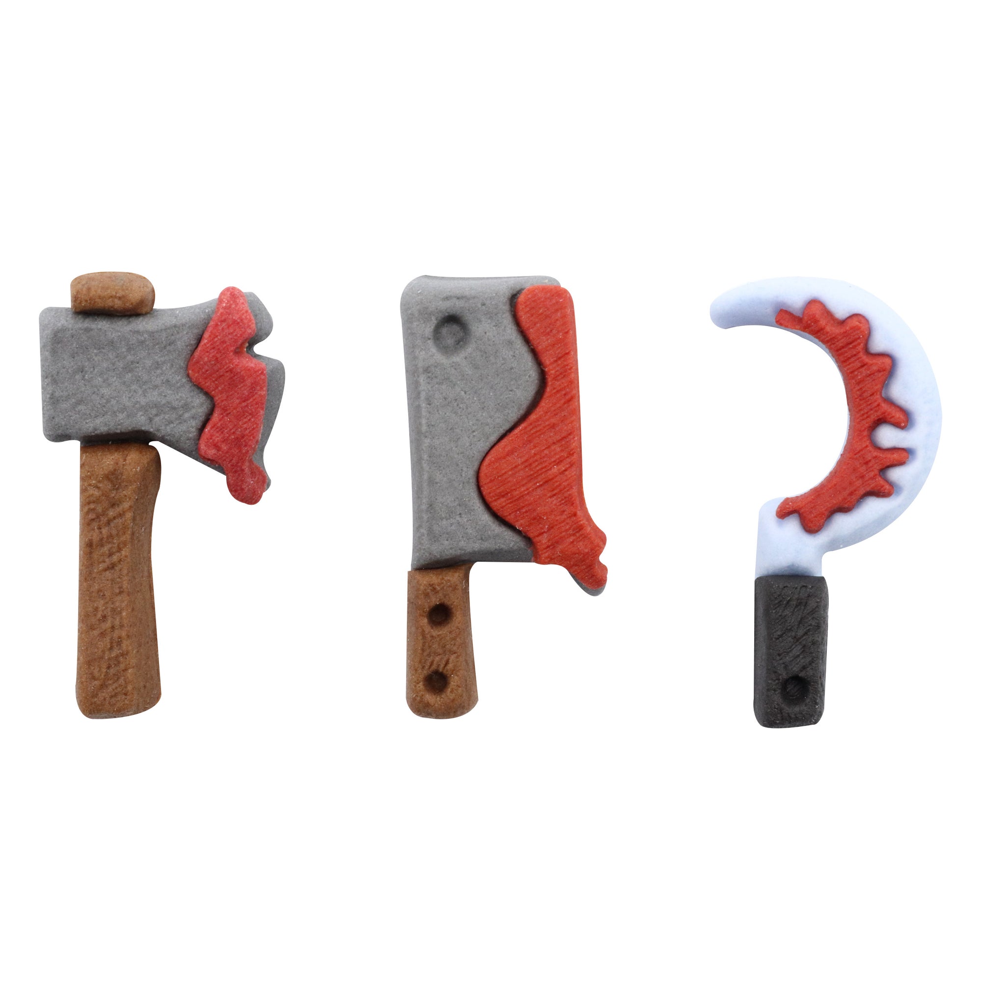 Sprinkles PME Halloween Edible Sugar Decorations - Bloody Knives (Pack of 12)