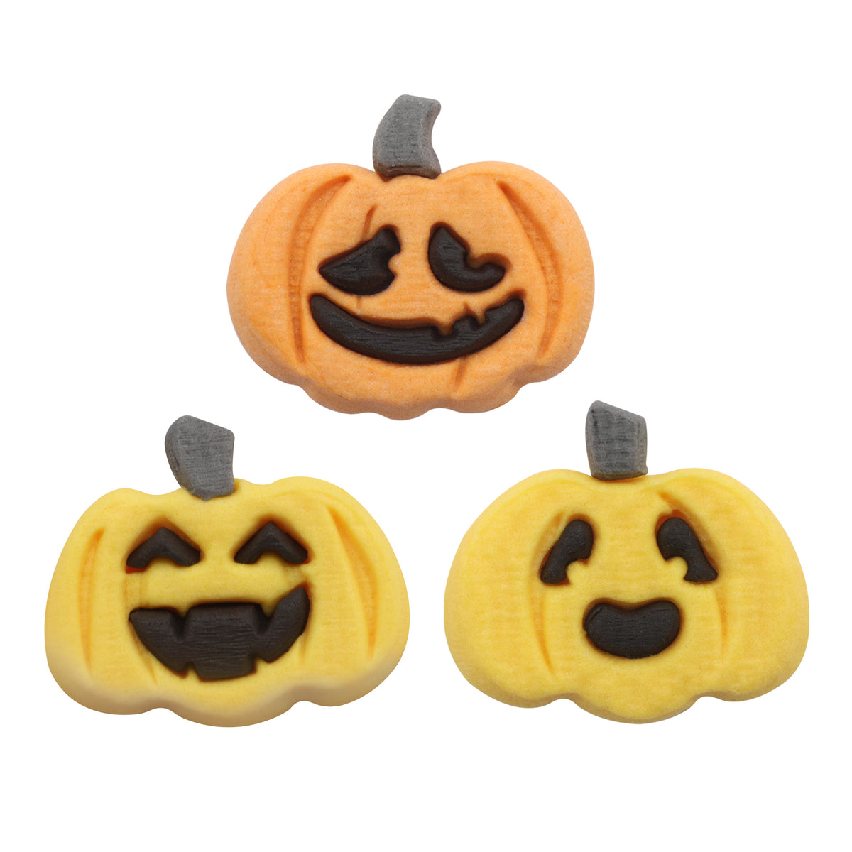 Sprinkles PME Halloween Edible Sugar Decorations - Pumpkins (Pack of 12)