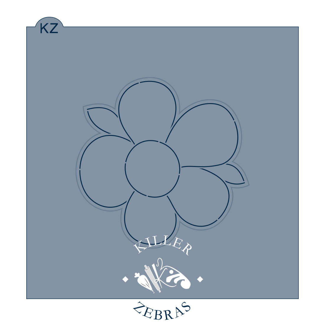 Cookie Cutters Happy Blossom – Cookie Cutter &amp; Stencil Set