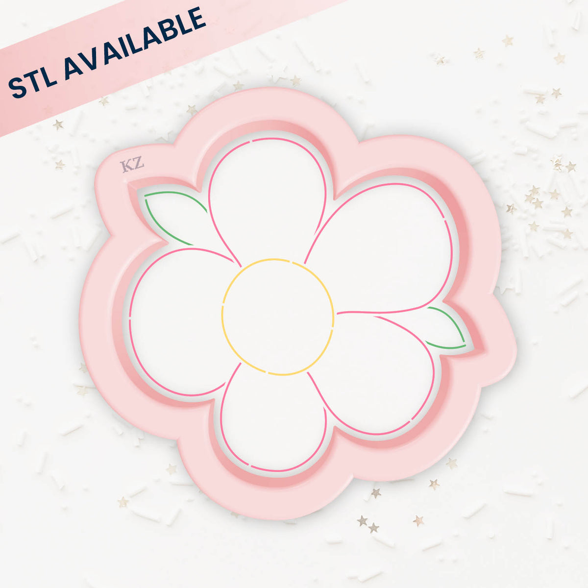 Cookie Cutters Happy Blossom – Cookie Cutter &amp; Stencil Set