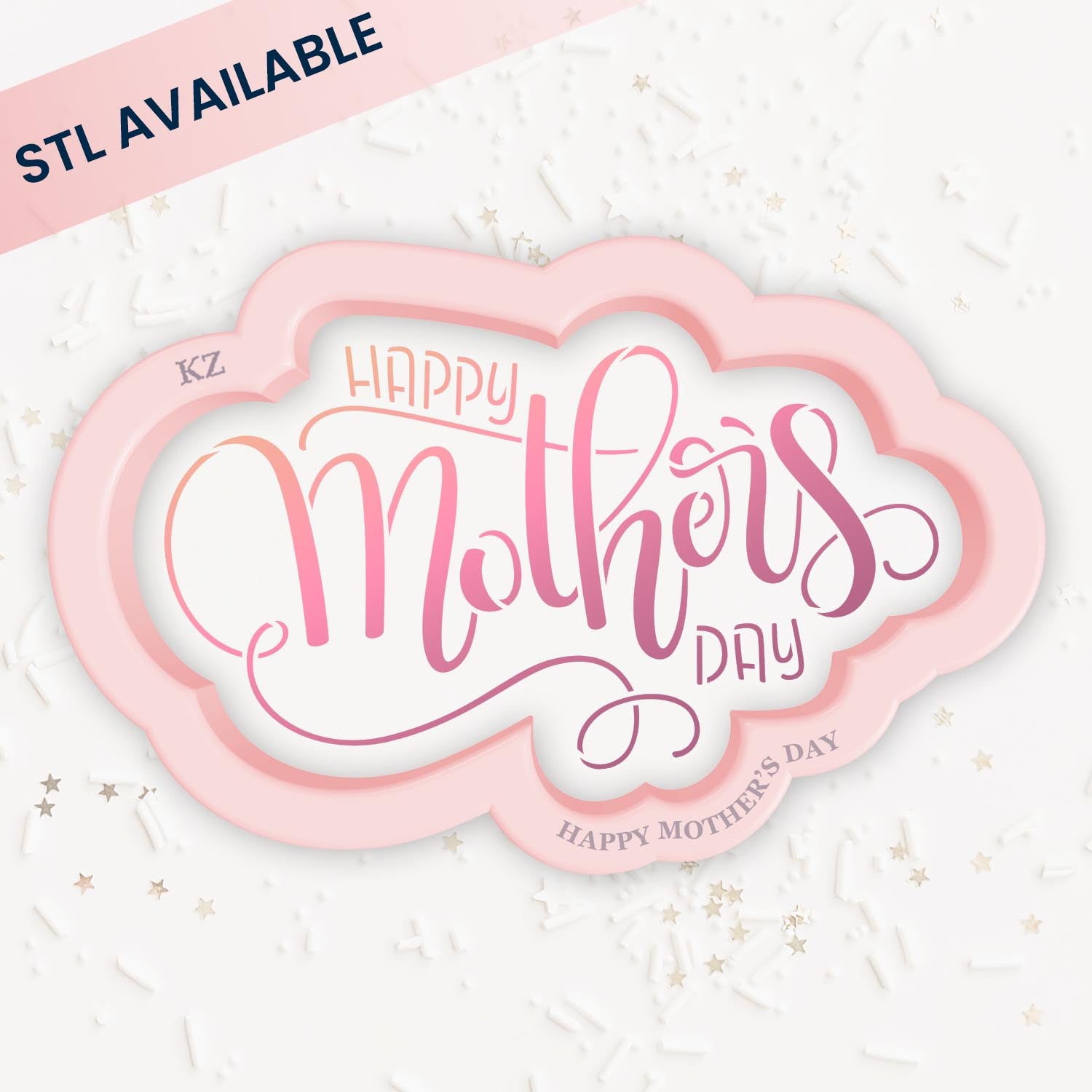 Cookie Cutters Happy Mother's Day – Cookie Cutter & Stencil Set