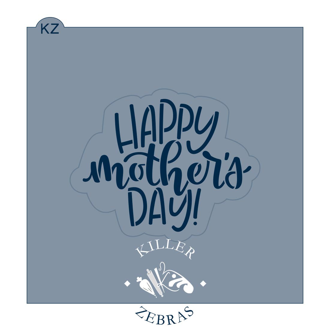 Cookie Cutters Happy Mother's/Father's Day – Cookie Cutter & Stencil Set