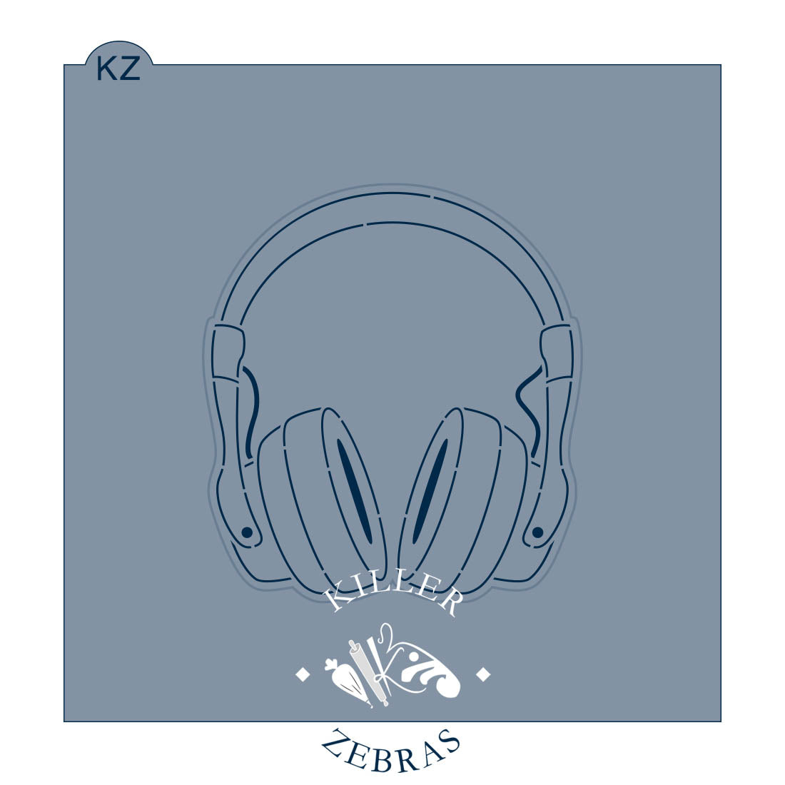 Cookie Cutters Headphones – Cookie Cutter &amp; Stencil Set