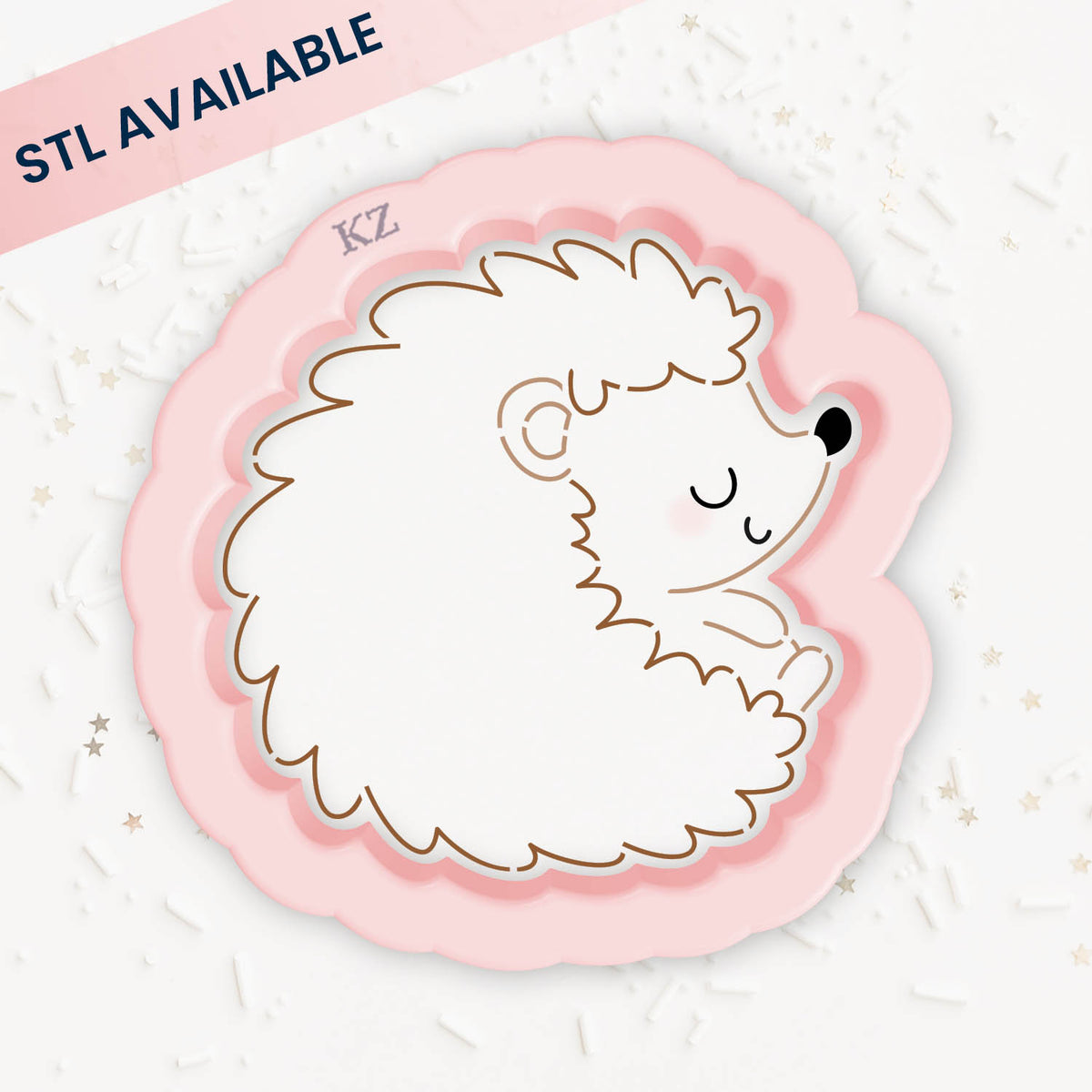 Cookie Cutters Hedgehog – Cookie Cutter &amp; Stencil Set