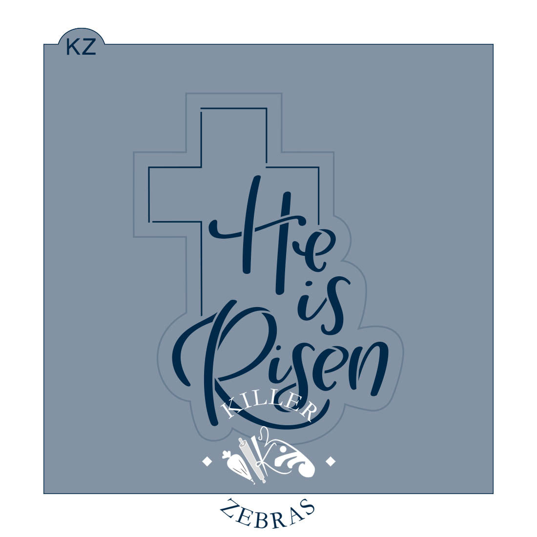 Cookie Cutters He Is Risen – Cookie Cutter &amp; Stencil Set
