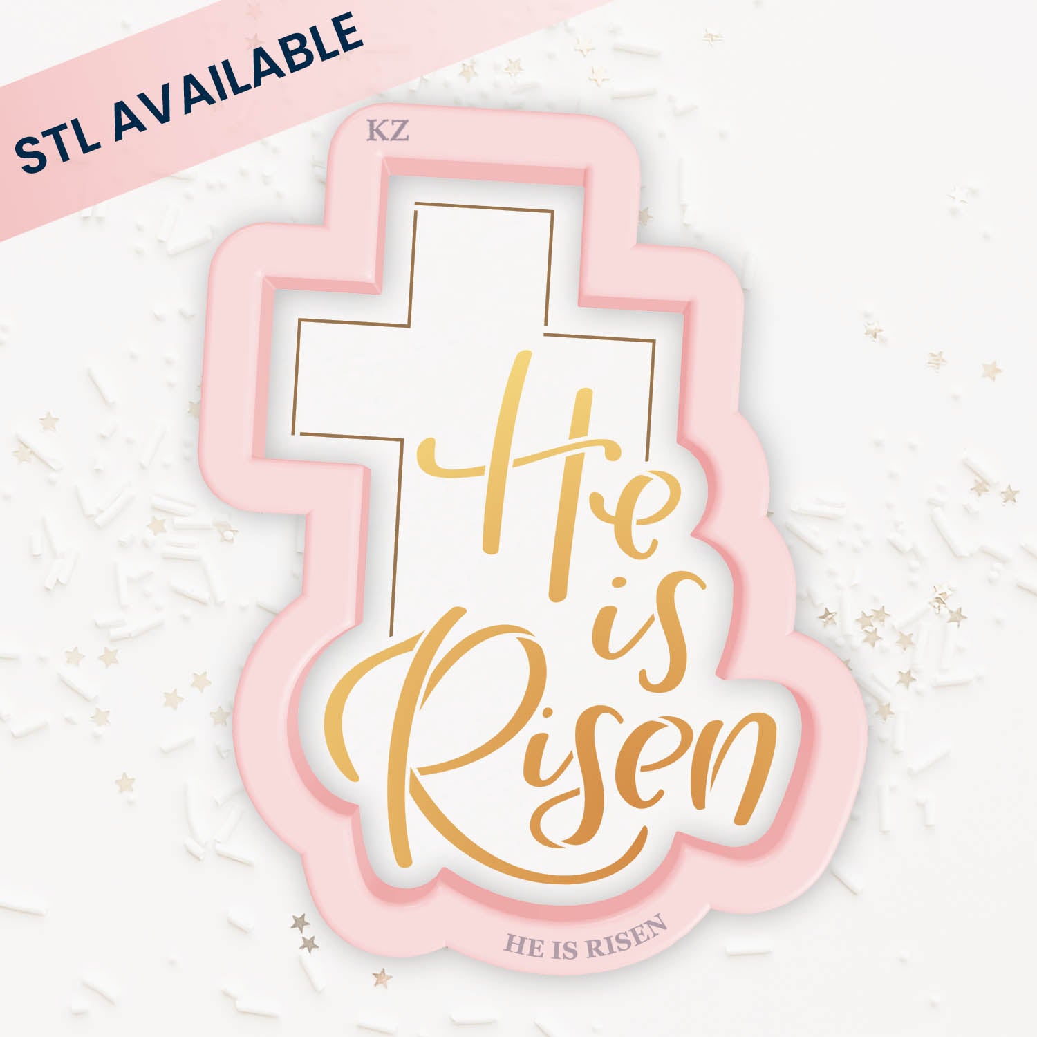 Cookie Cutters He Is Risen – Cookie Cutter & Stencil Set
