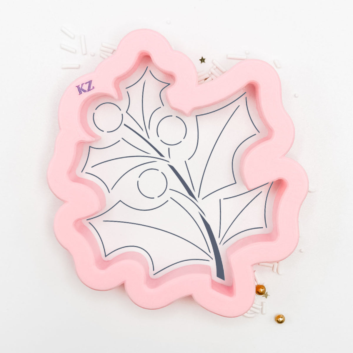 Cookie Cutters Holly Branch Cutter/Stencil